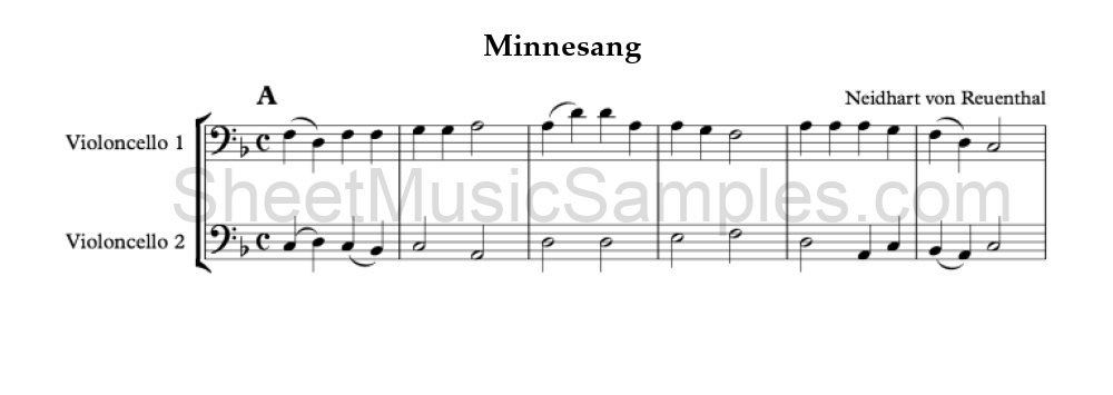 Minnesang