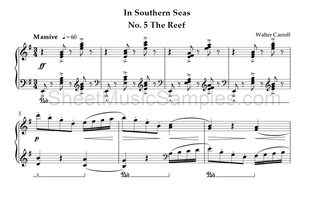 In Southern Seas - No. 5 The Reef