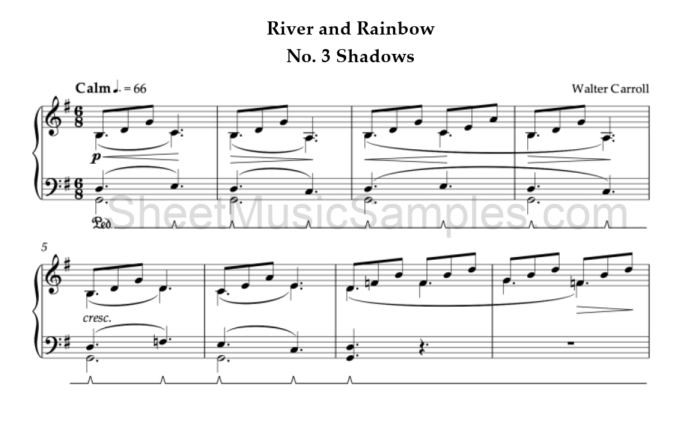 River and Rainbow - No. 3 Shadows