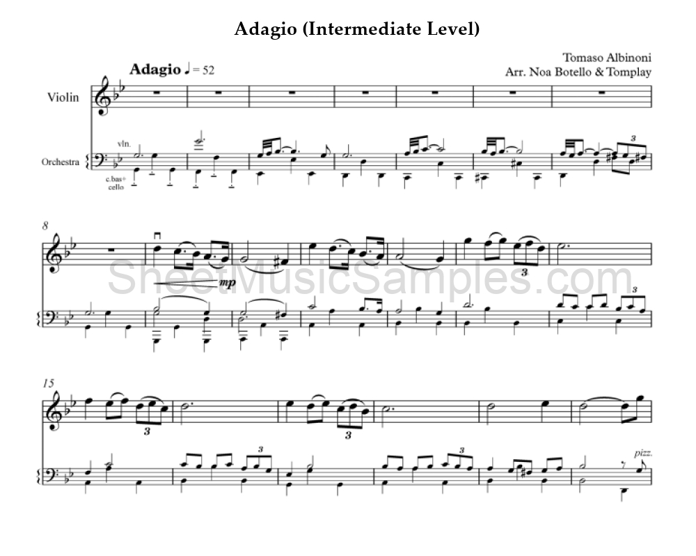 Adagio (Intermediate Level)