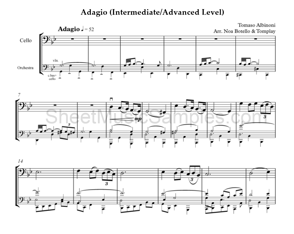 Adagio (Intermediate/Advanced Level)