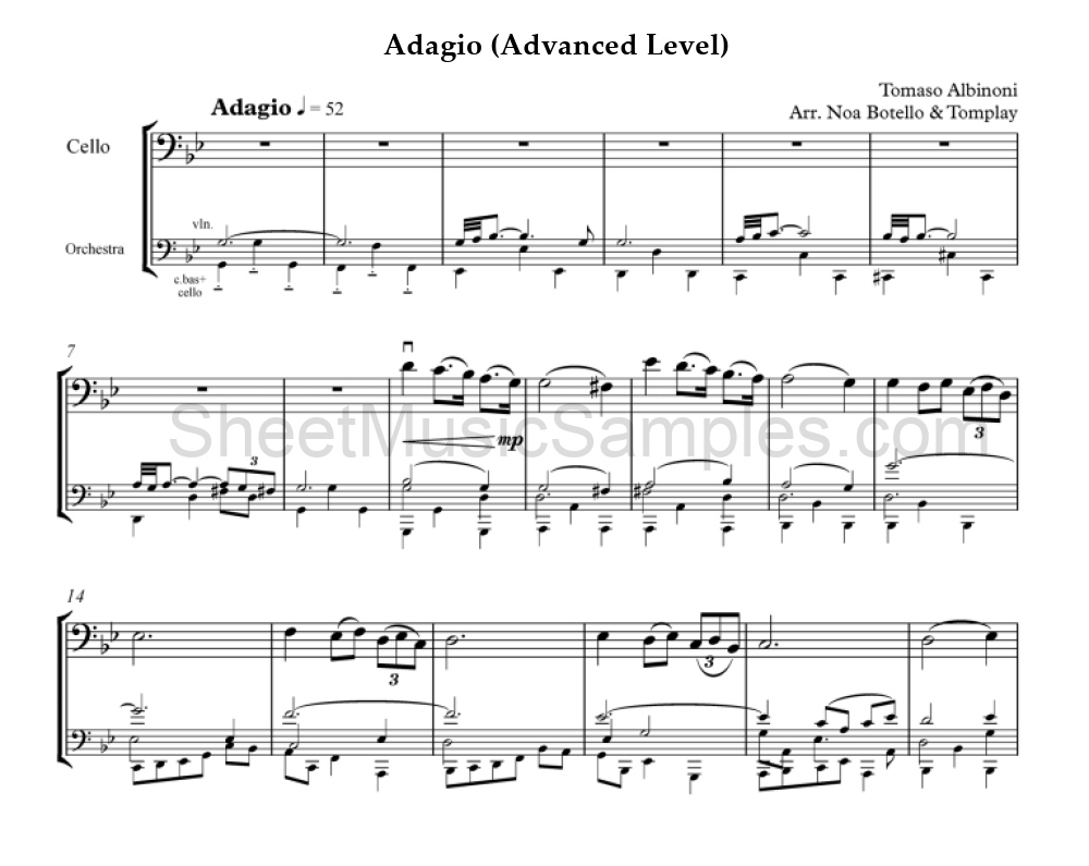 Adagio (Advanced Level)