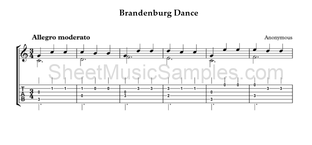 Brandenburg Dance