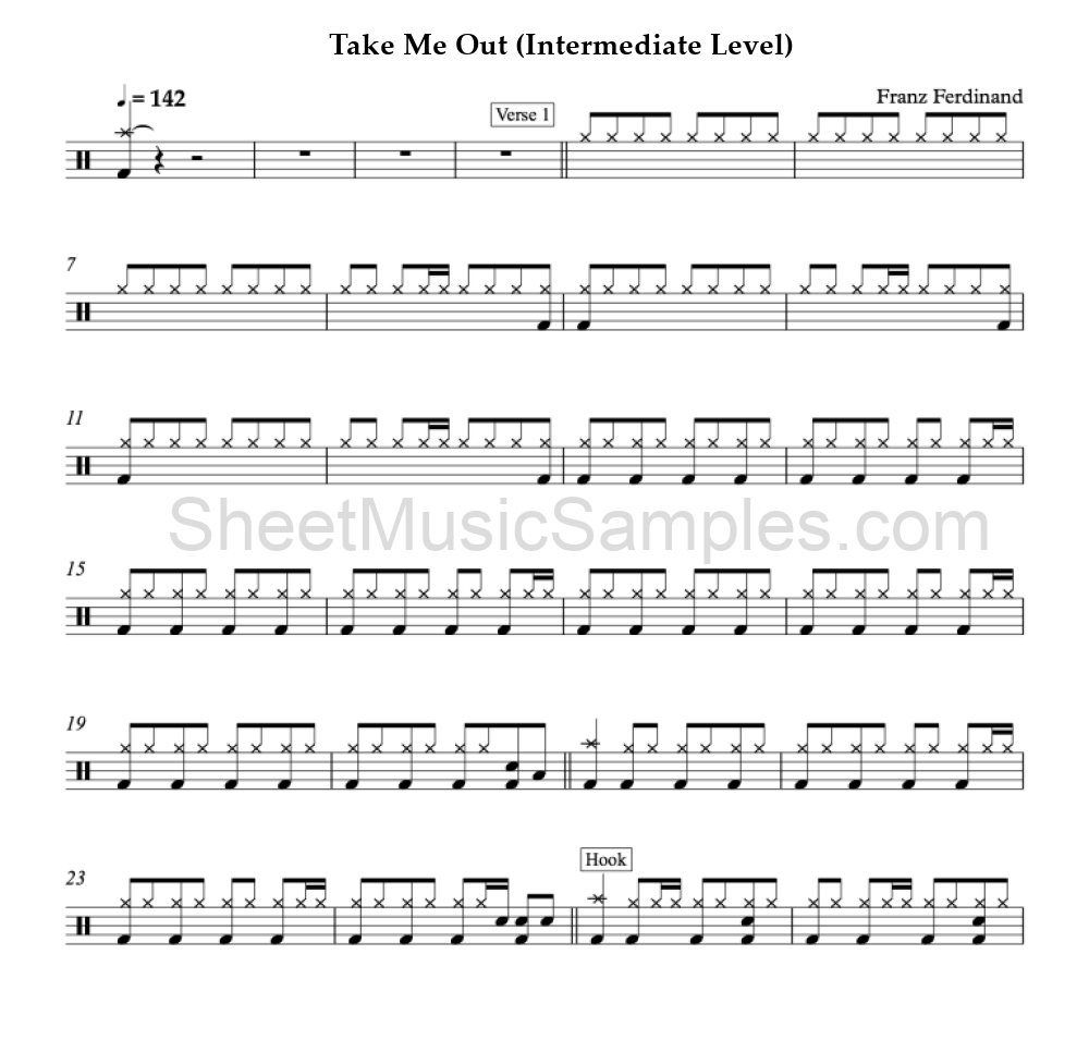 Take Me Out (Intermediate Level)