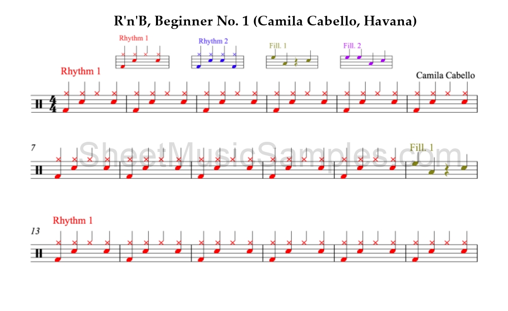 R'n'B, Beginner No. 1 (Camila Cabello, Havana)