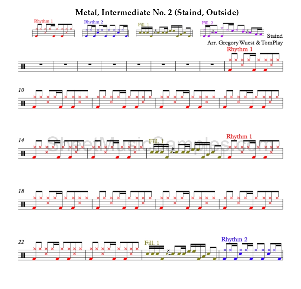 Metal, Intermediate No. 2 (Staind, Outside)