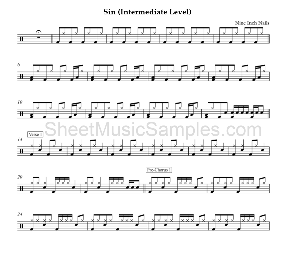 Sin (Intermediate Level)