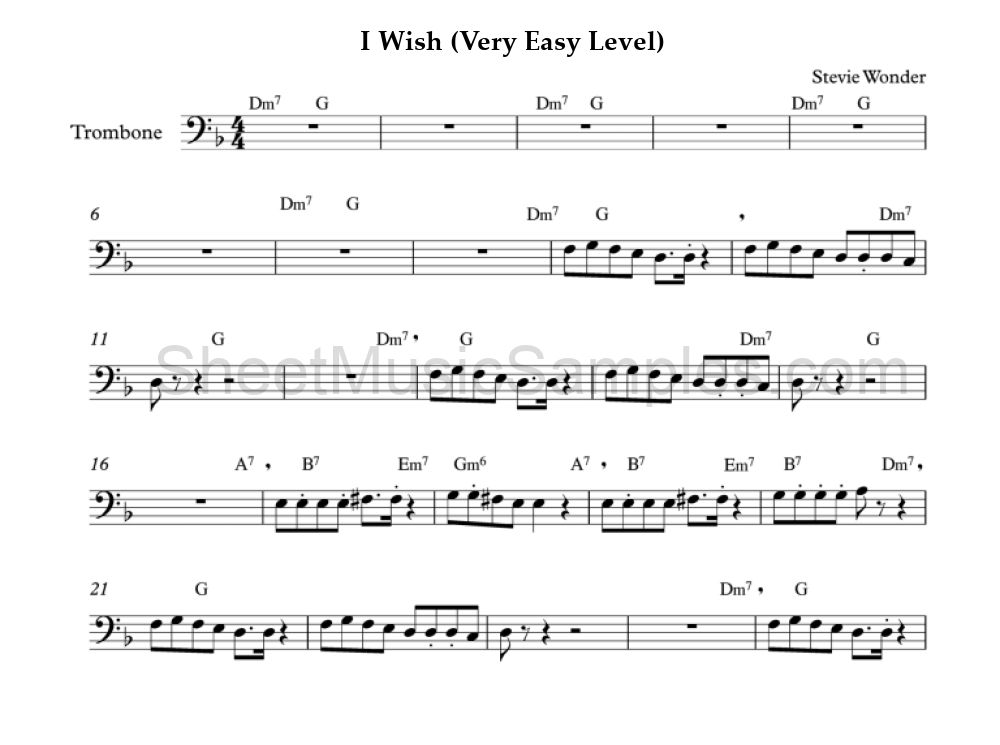 I Wish (Very Easy Level)