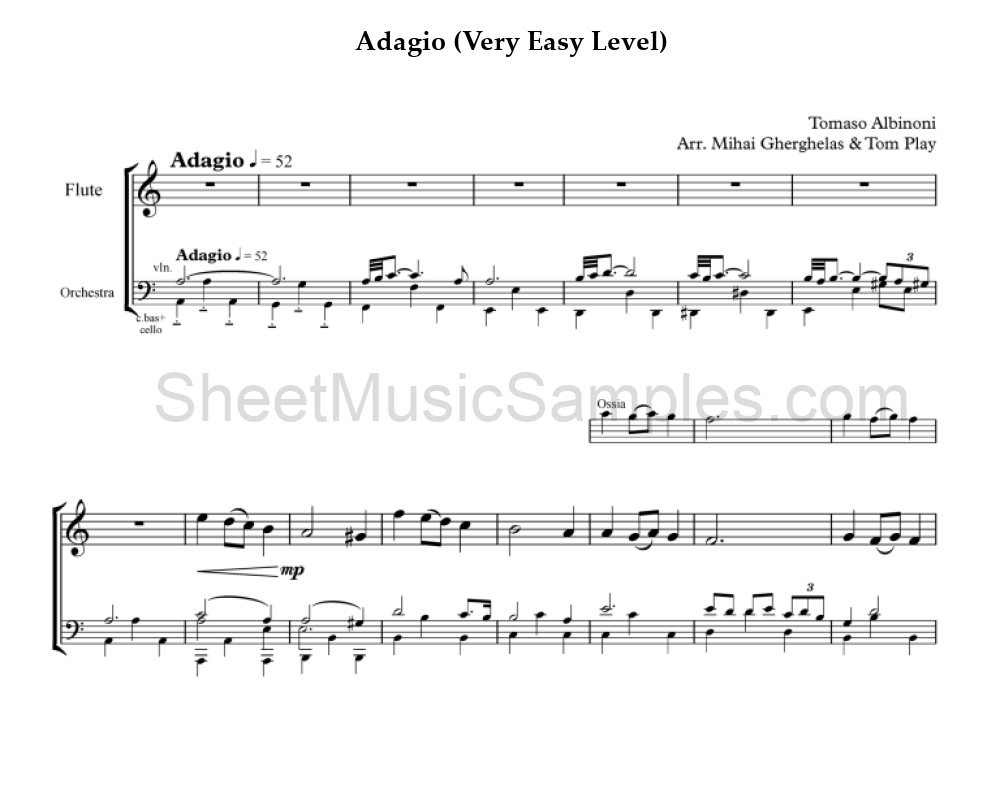 Adagio (Very Easy Level)