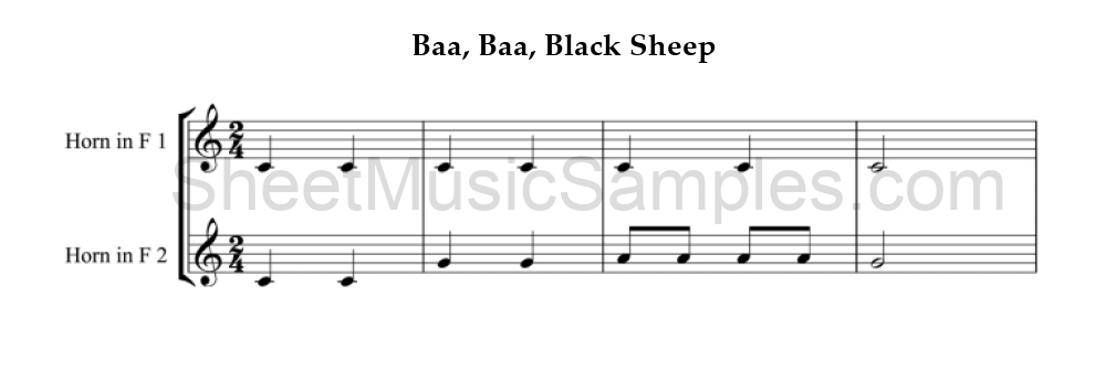 Baa, Baa, Black Sheep