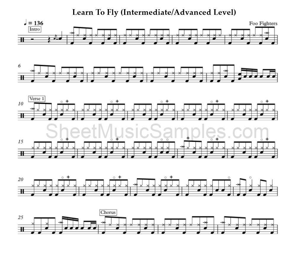 Learn To Fly (Intermediate/Advanced Level)