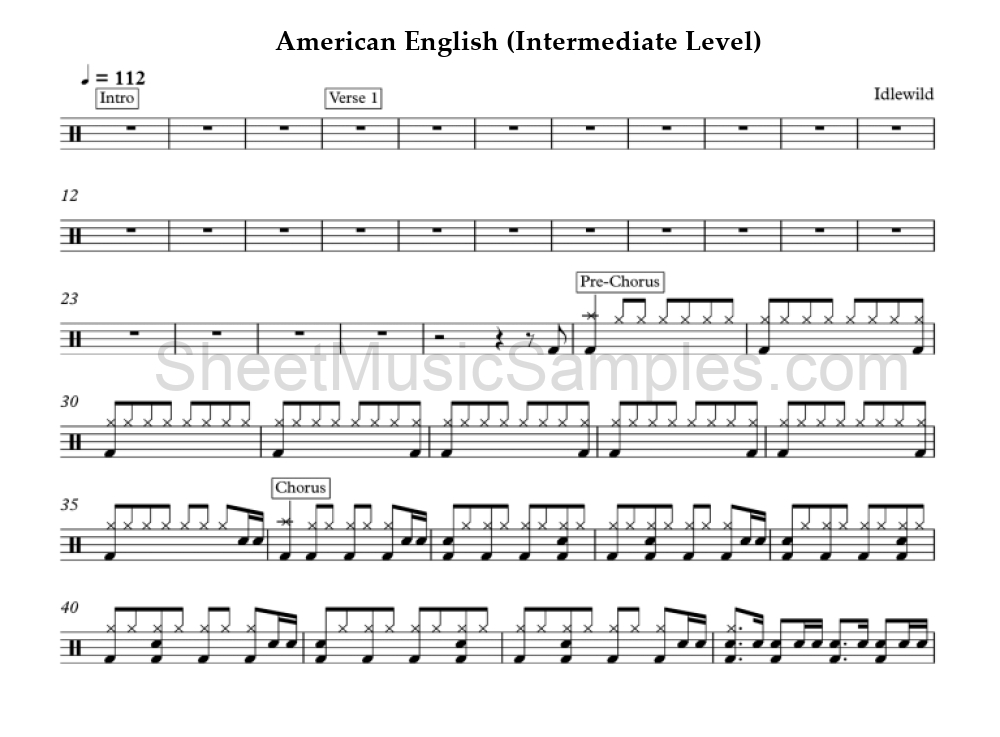 American English (Intermediate Level)