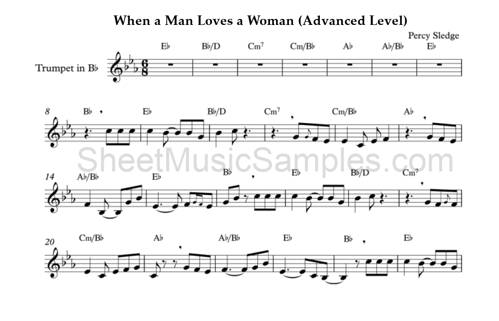 When a Man Loves a Woman (Advanced Level)