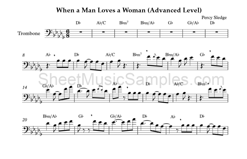 When a Man Loves a Woman (Advanced Level)