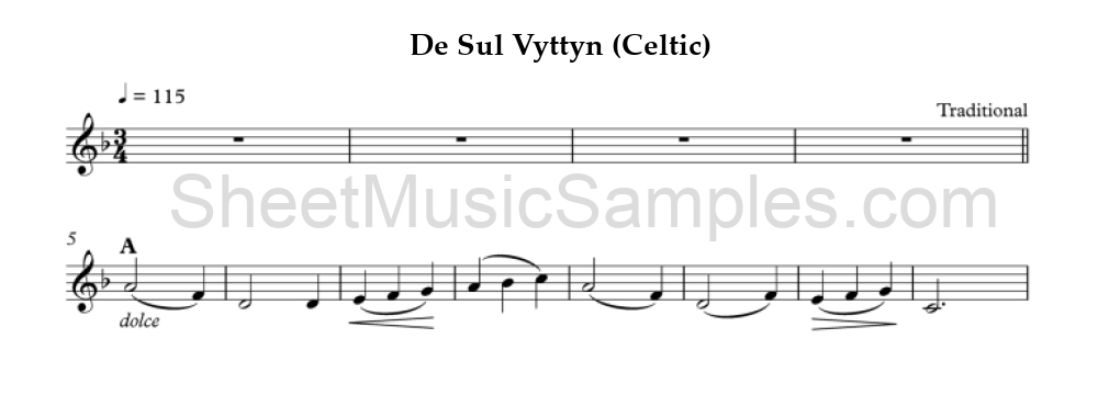 De Sul Vyttyn (Celtic)