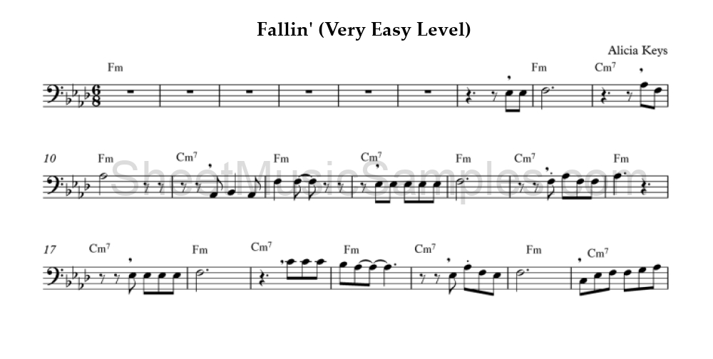 Fallin' (Very Easy Level)