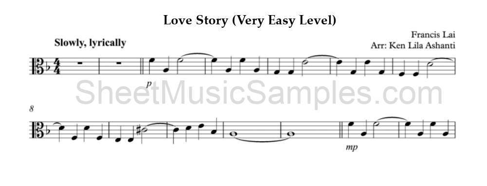 Love Story (Very Easy Level)