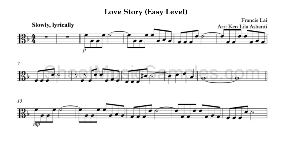 Love Story (Easy Level)