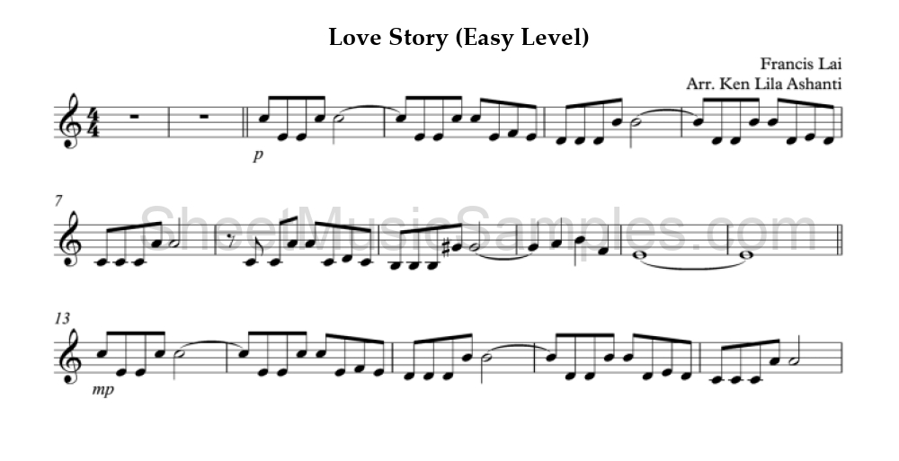 Love Story (Easy Level)