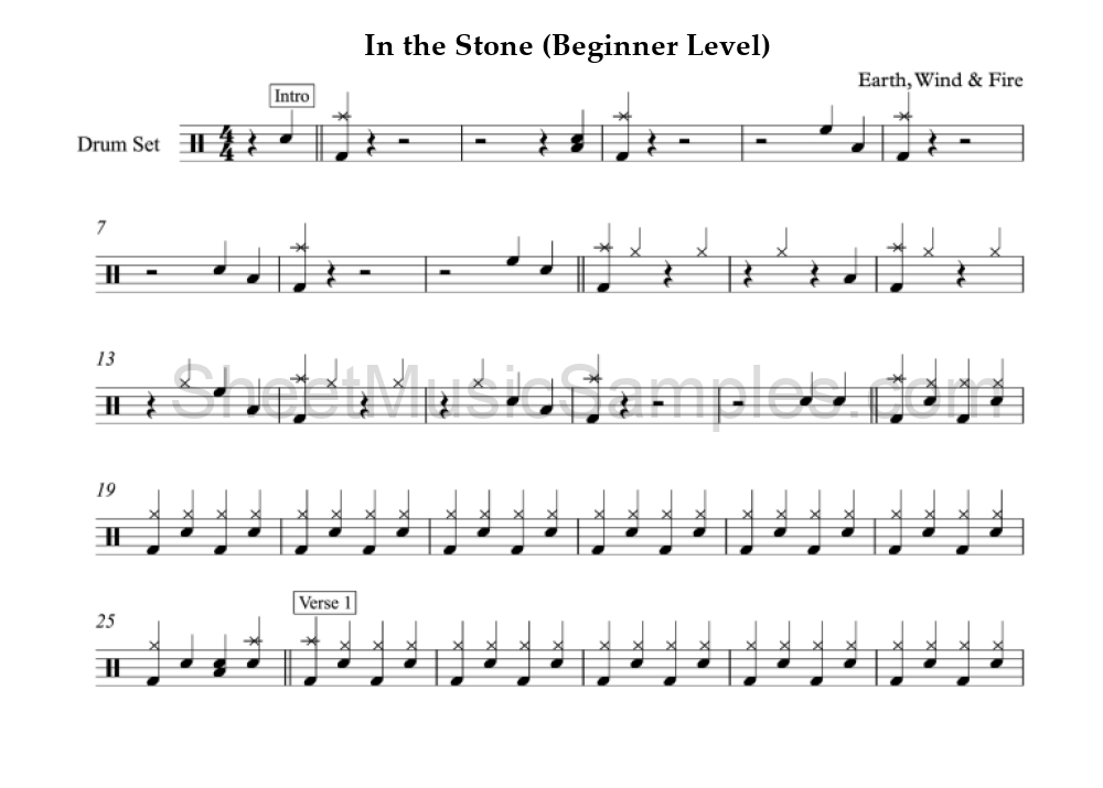 In the Stone (Beginner Level)