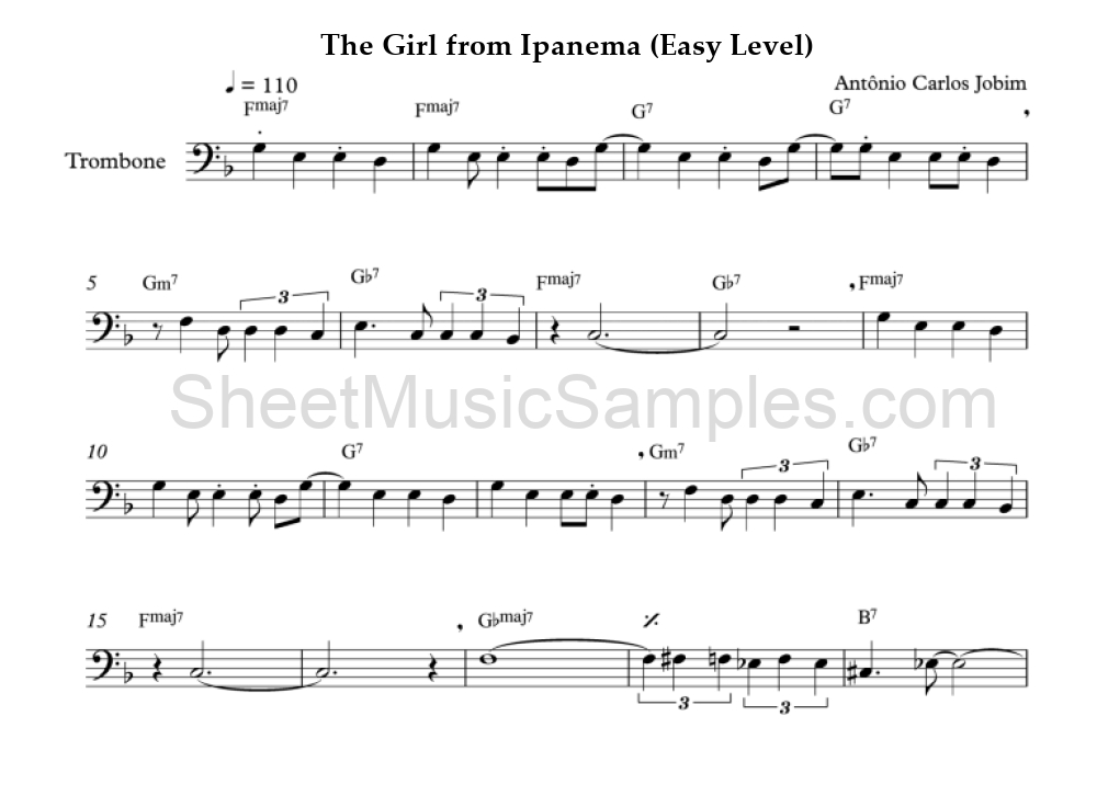 The Girl from Ipanema (Easy Level)