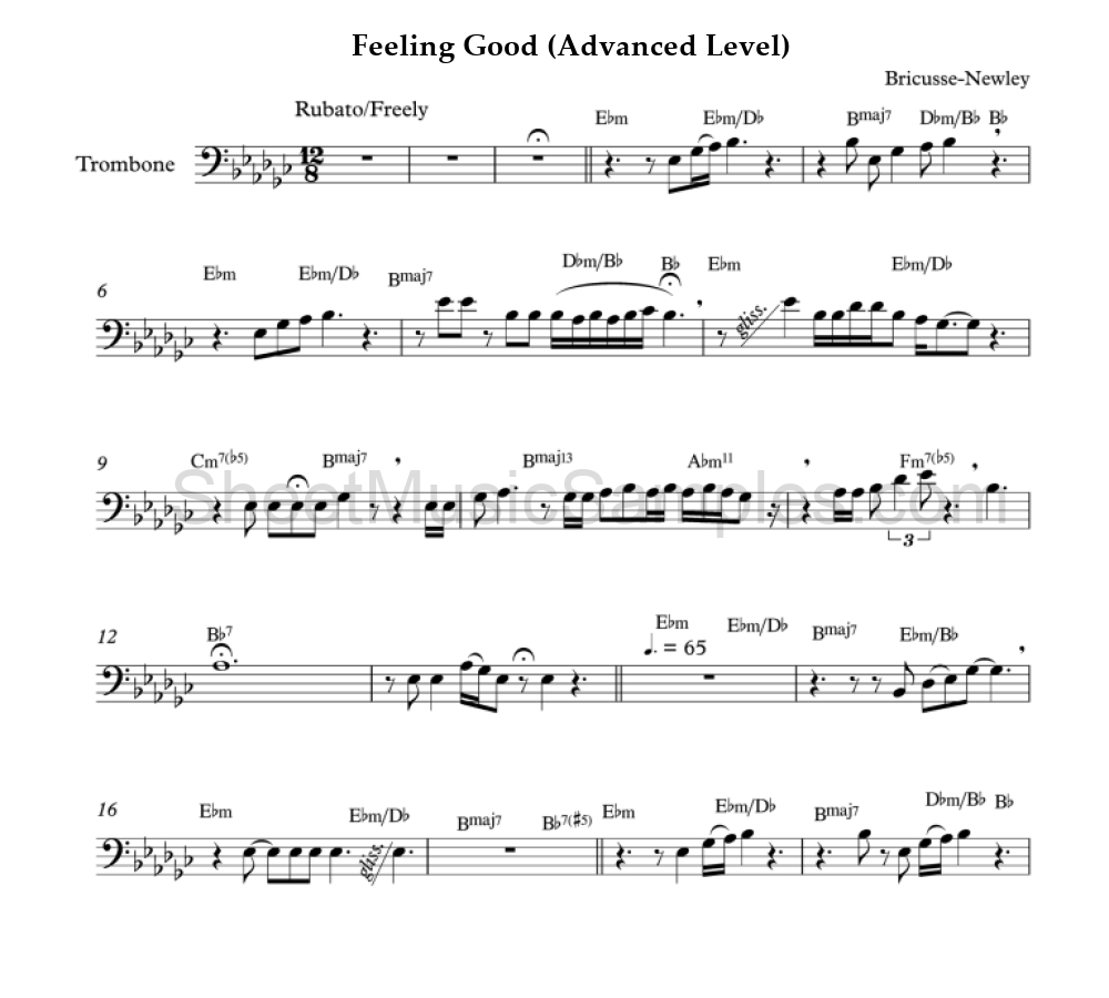 Feeling Good (Advanced Level)