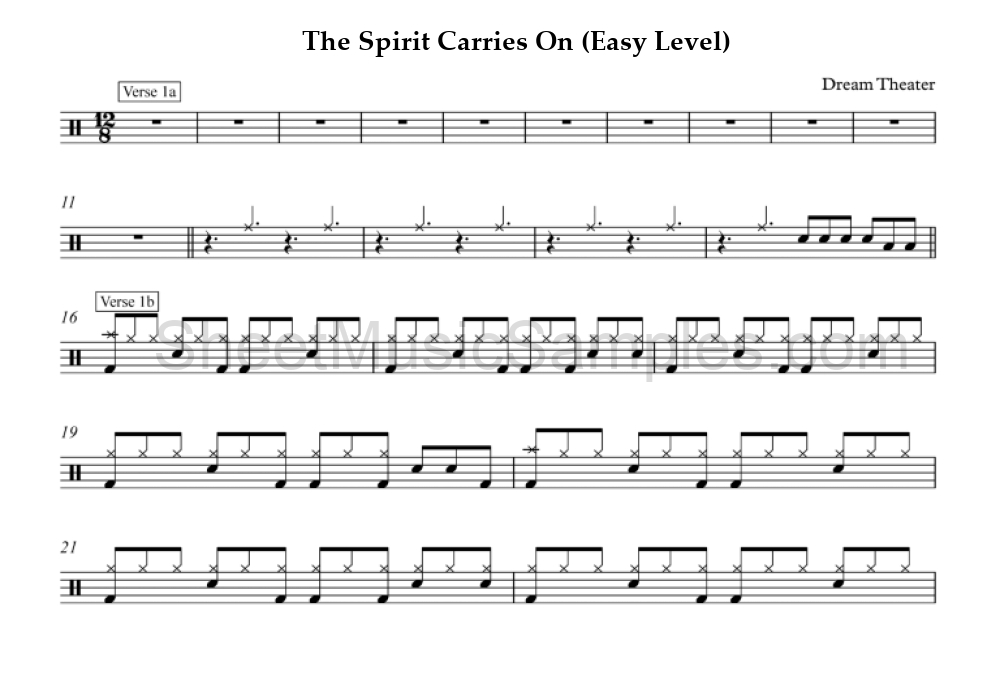 The Spirit Carries On (Easy Level)