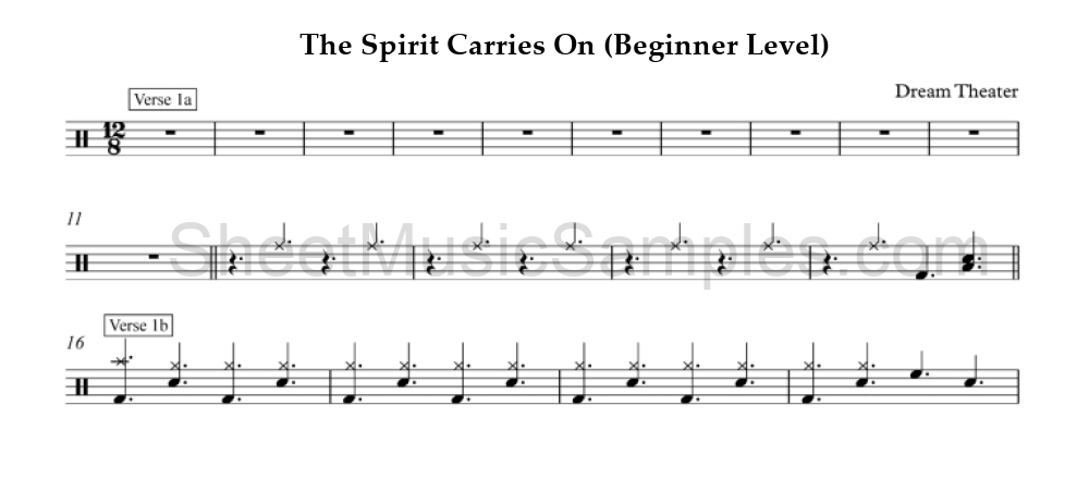 The Spirit Carries On (Beginner Level)