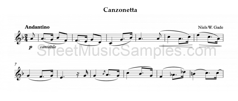 Canzonetta