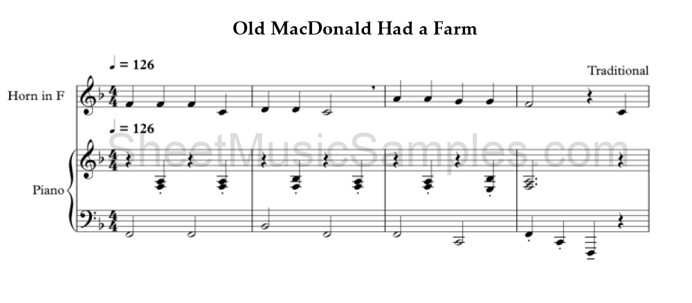 Old MacDonald Had a Farm