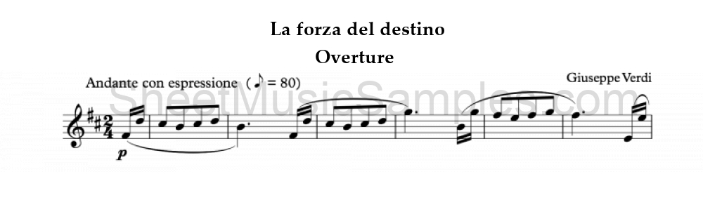 La forza del destino - Overture