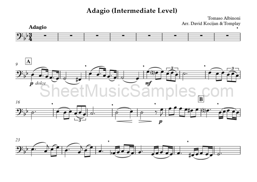 Adagio (Intermediate Level)