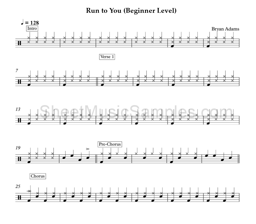 Run to You (Beginner Level)