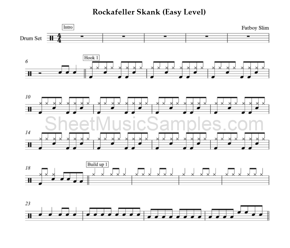 Rockafeller Skank (Easy Level)