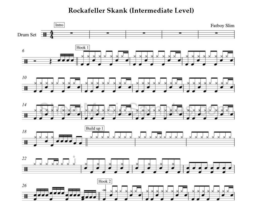 Rockafeller Skank (Intermediate Level)