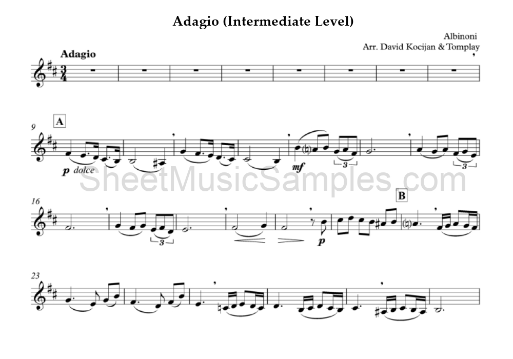 Adagio (Intermediate Level)