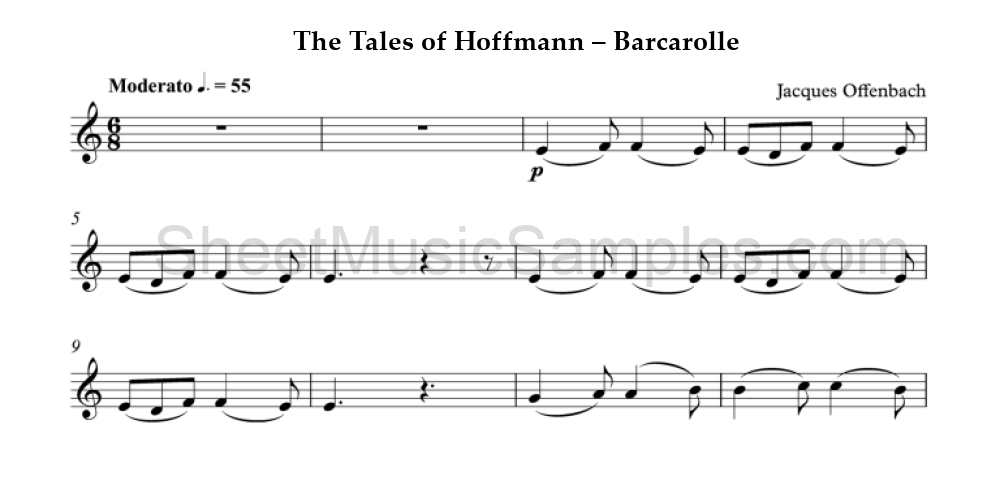 The Tales of Hoffmann – Barcarolle