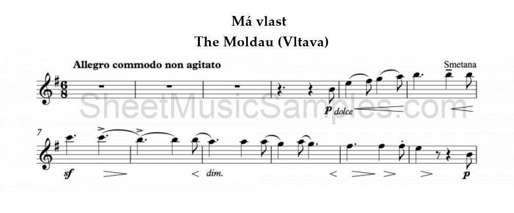 Má vlast - The Moldau (Vltava)