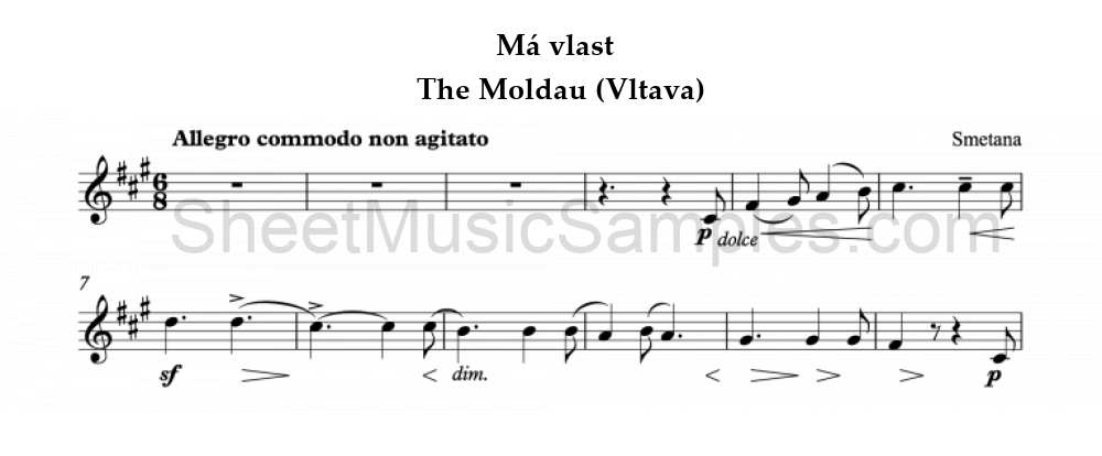 Má vlast - The Moldau (Vltava)