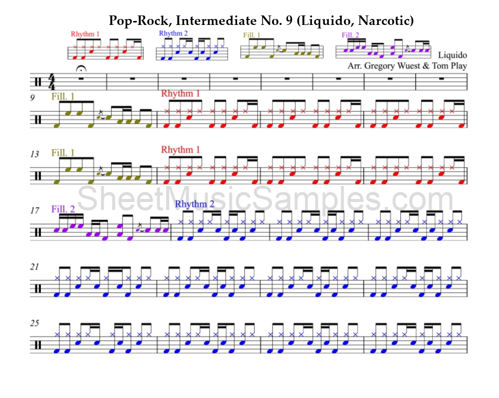 Pop-Rock, Intermediate No. 9 (Liquido, Narcotic)