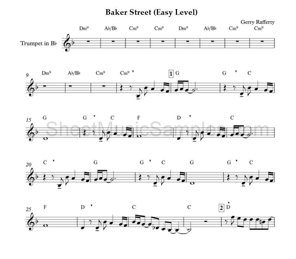 Baker Street (Easy Level)