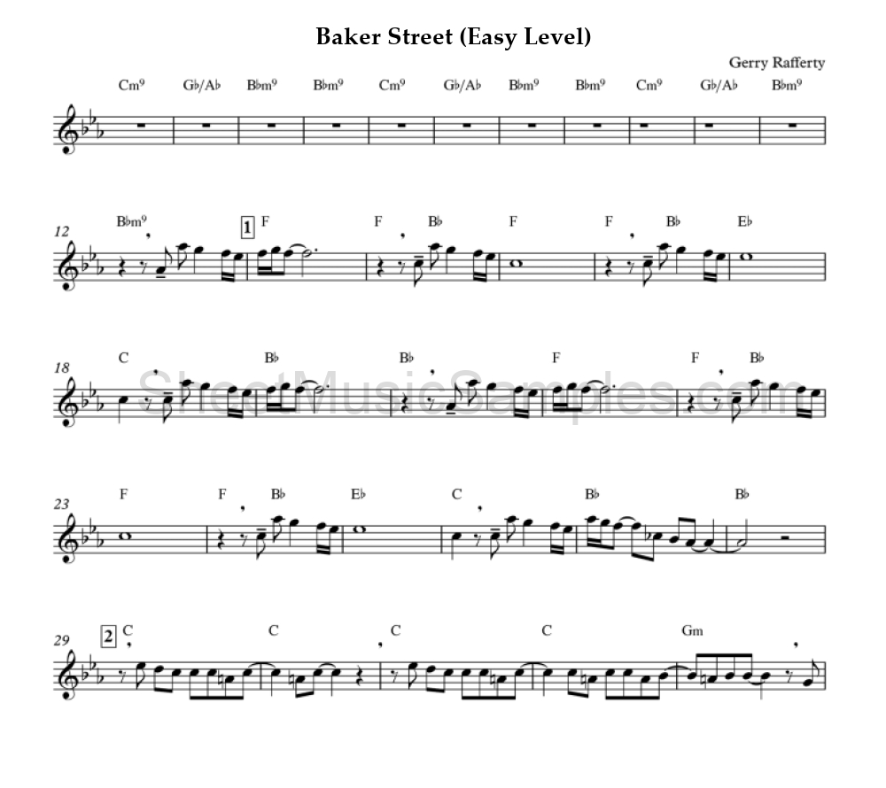 Baker Street (Easy Level)