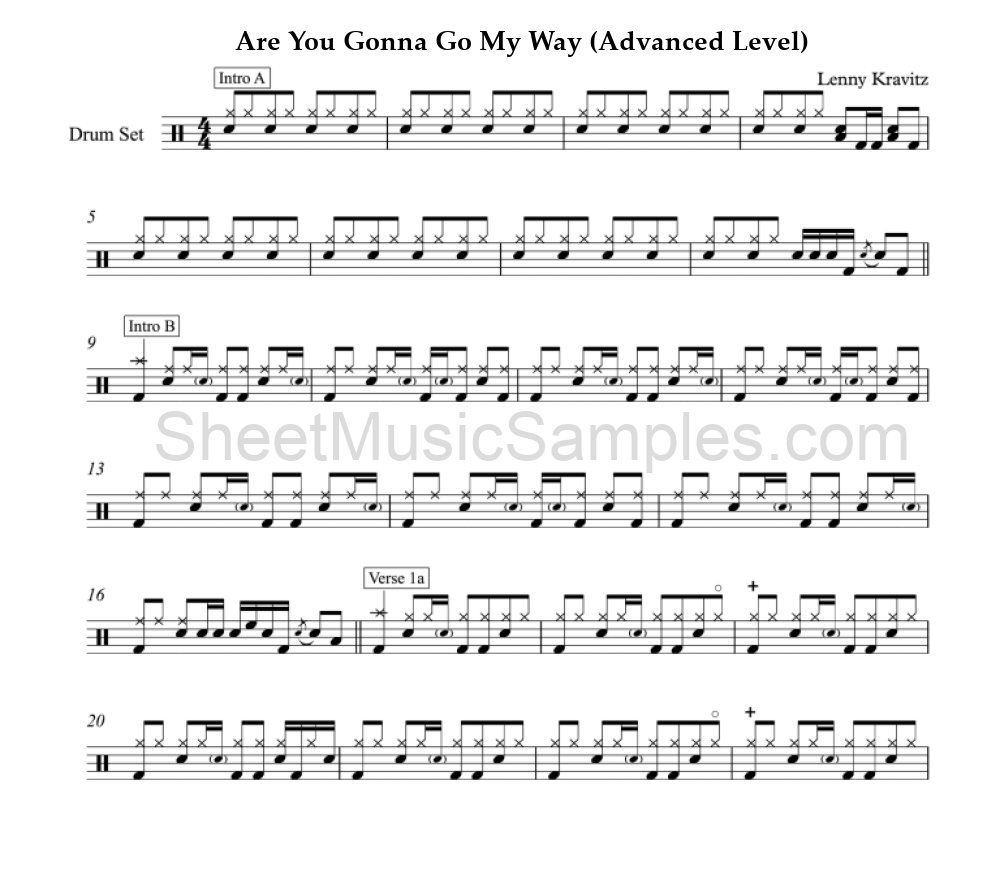 Are You Gonna Go My Way (Advanced Level)