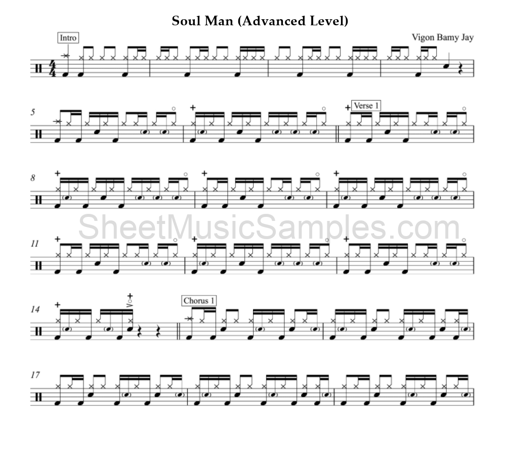 Soul Man (Advanced Level)