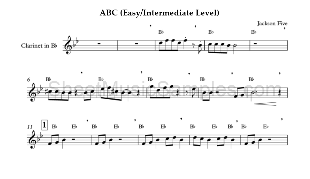 ABC (Easy/Intermediate Level)