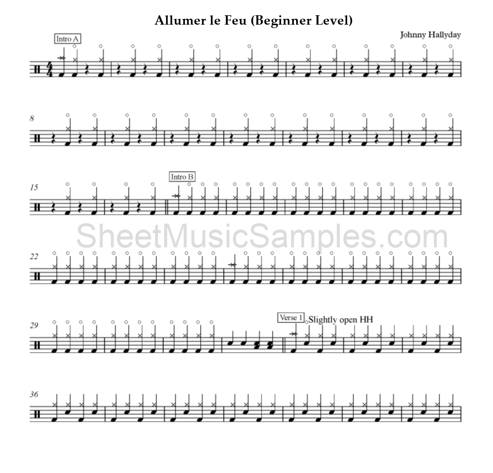 Allumer le Feu (Beginner Level)