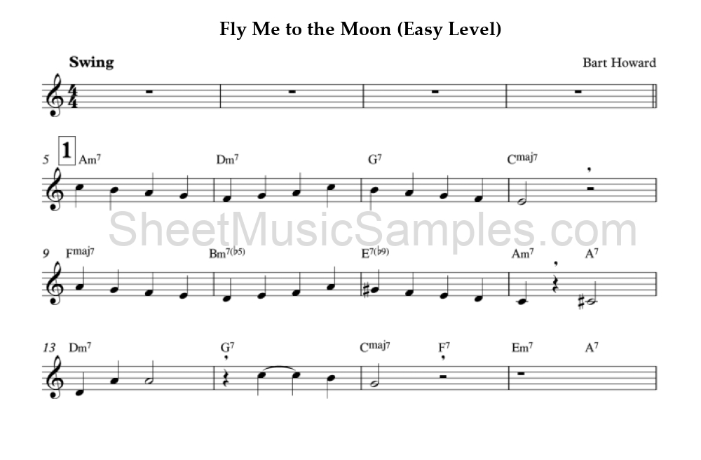 Fly Me to the Moon (Easy Level)