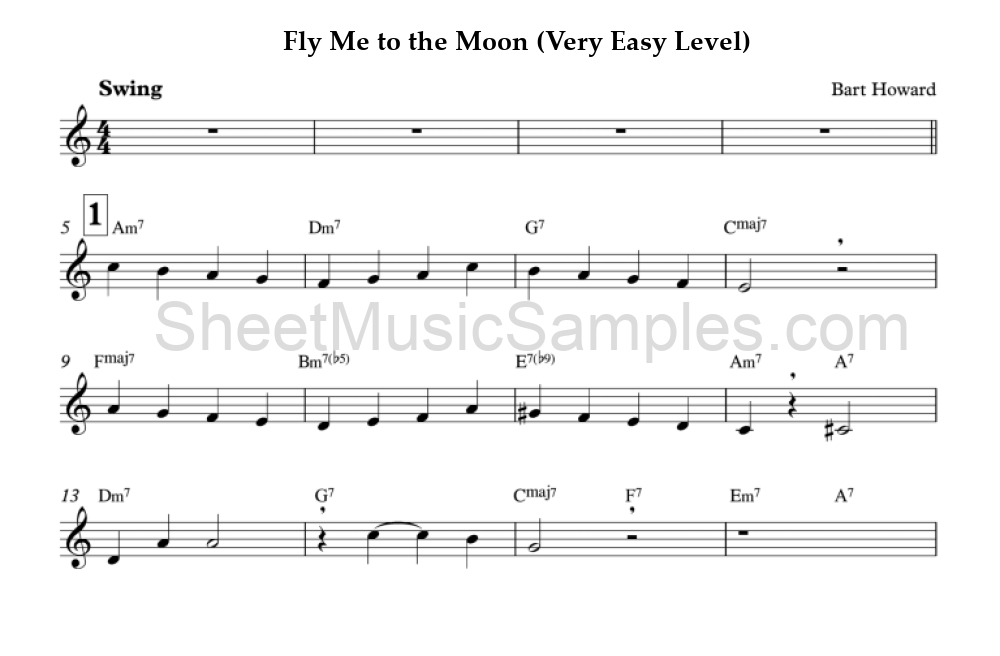 Fly Me to the Moon (Very Easy Level)