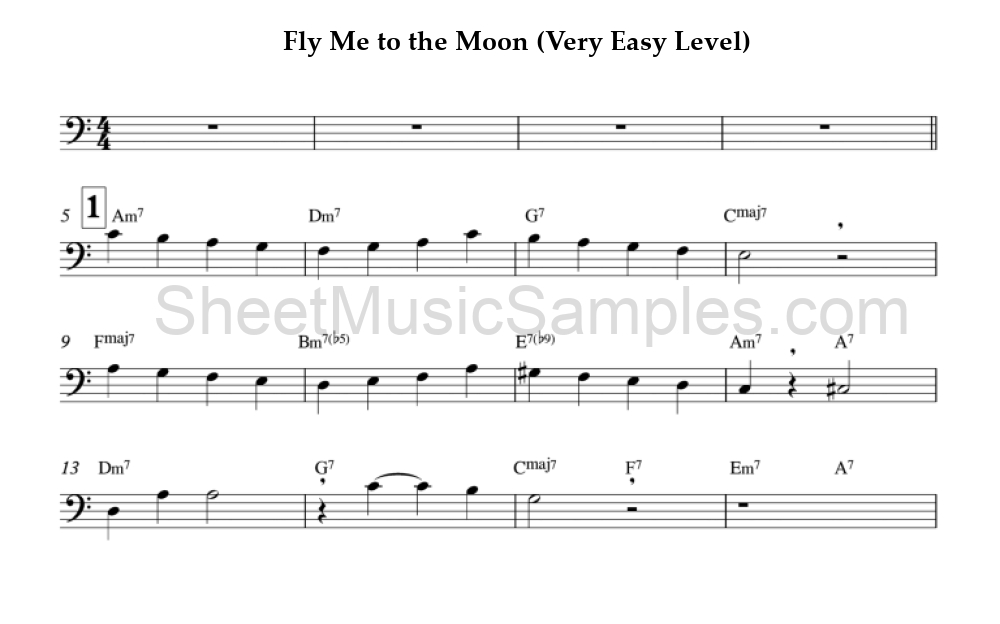 Fly Me to the Moon (Very Easy Level)