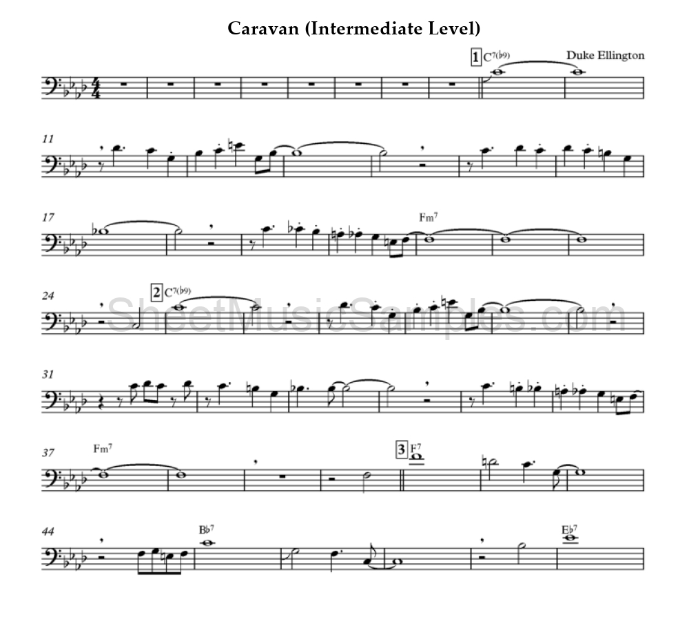 Caravan (Intermediate Level)